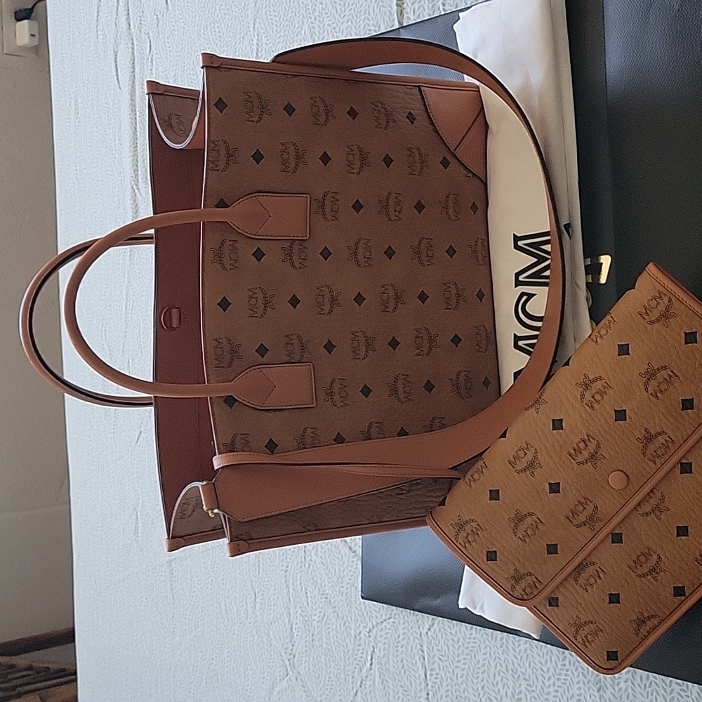 MCM medium tote bag
